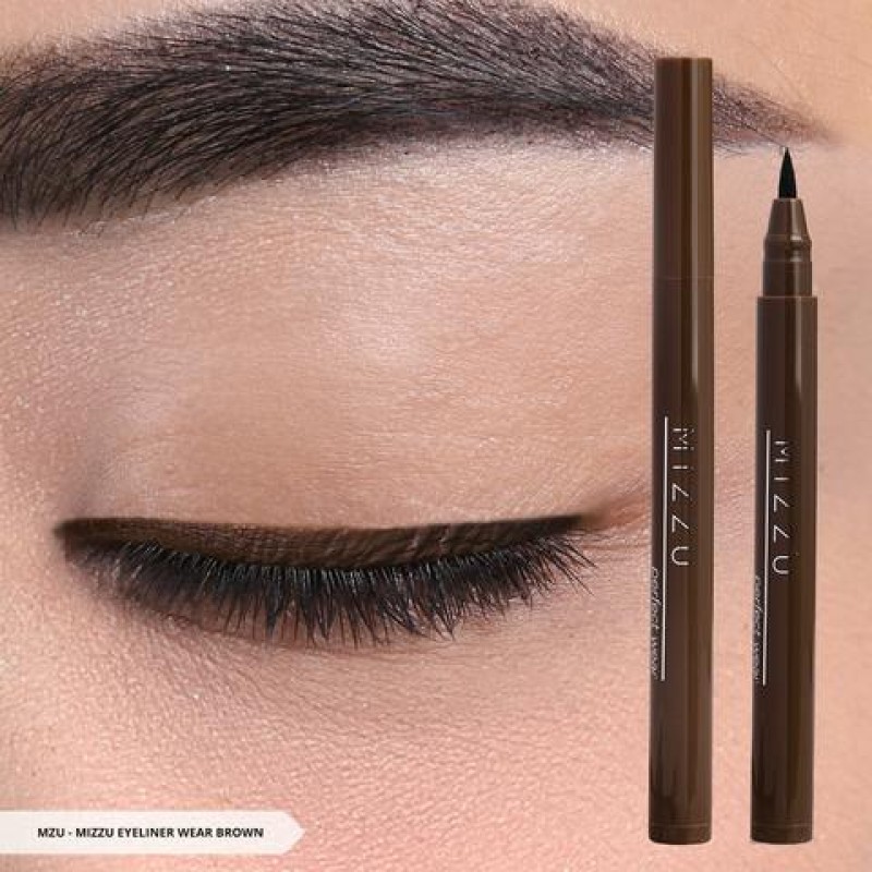 Jual Mizzu Eyeliner Pen Perfect Wear Brown Termurah Juli 2024