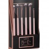 LUXIE Basic Eye Brush Set - Rose Gold