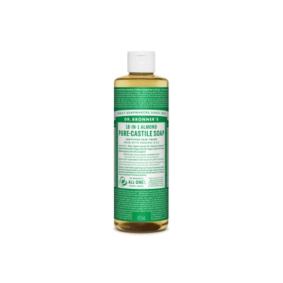 DR BRONNERS Almond Pure Castile Liquid Soap