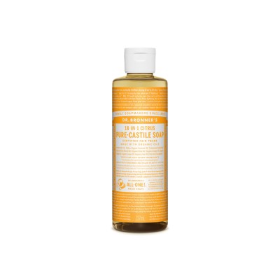 DR BRONNERS Citrus Pure Castile Liquid Soap