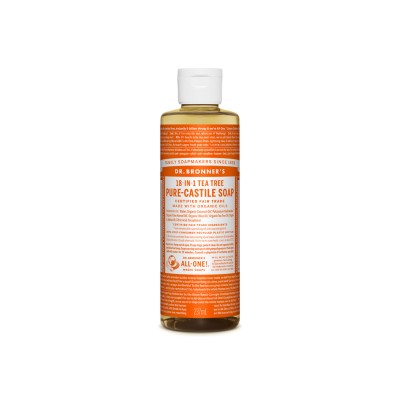 DR BRONNERS Tea Tree Pure Castile Liquid Soap