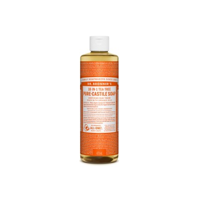 DR BRONNERS Tea Tree Pure Castile Liquid Soap