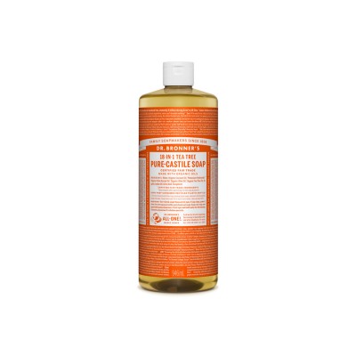 DR BRONNERS Tea Tree Pure Castile Liquid Soap