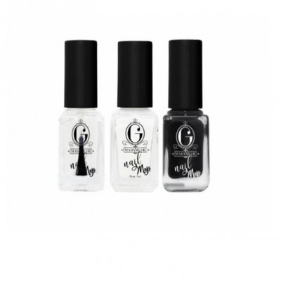 MADAME GIE N-Moji Monochrome Series 1 Set (Isi 6 botol)