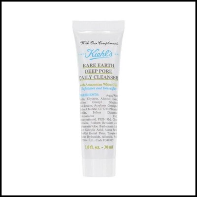 TRAVEL/SAMPLE SIZE (Travel Size) KIEHL's Rare Earth Deep Pore Daily Cleanser 30ml