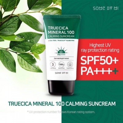 SOME BY MI Truecica Mineral 100 Calming Suncream 50ml