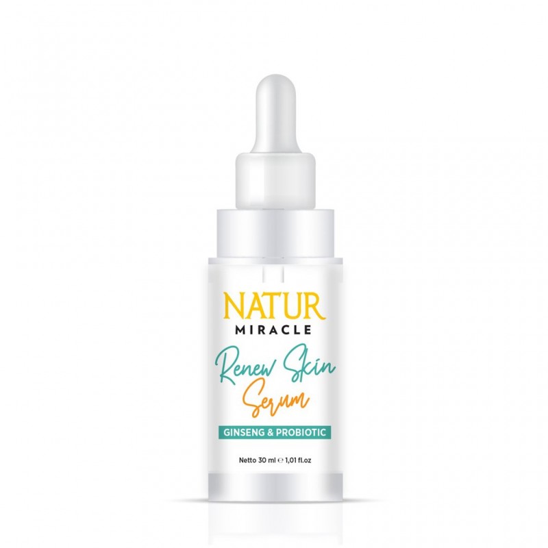 NATUR Miracle Renew Skin Face Serum : Ginseng & Probiotic