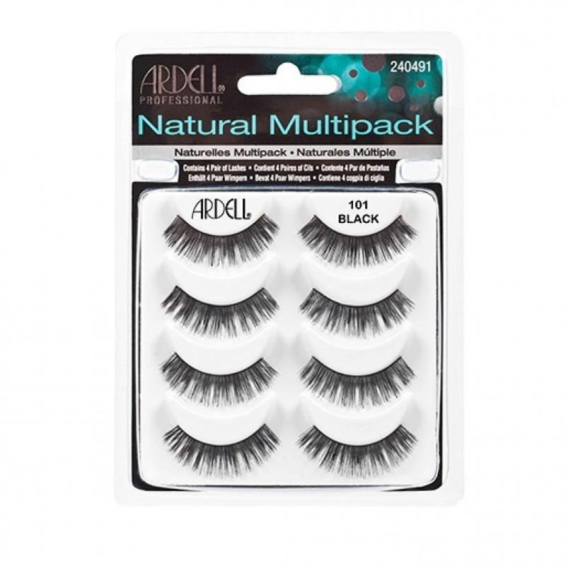 ARDELL Natural Multipack 101 Black(4 pairs)